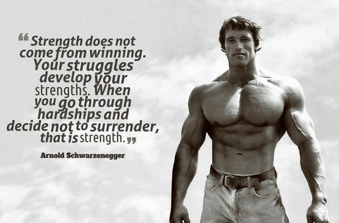 Arnie QUOTE POSTER
