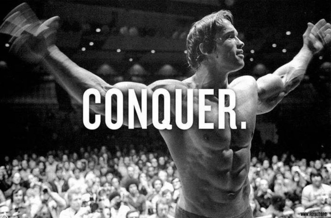 Arnie Conquer poster