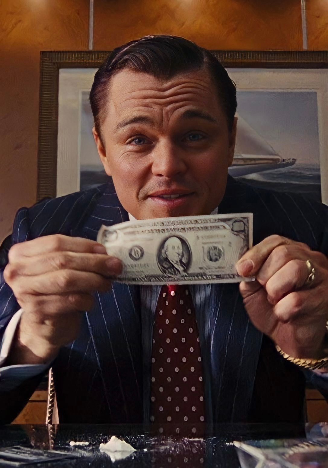 the wolf of wall street poster